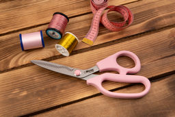 Ножницы Micron by Sharpist Easy VIT-205 портновские на подложке с европодвесом 204 мм