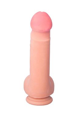 Вибратор с пультом ДУ TOYFA RealStick Elite Vibro, перезаряжаемый, TPR, телесный, 10 режимов вибраци