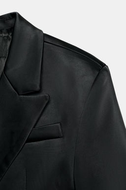 MULTI-POSITION BUTTON SATIN BLAZER - Zara фото 8