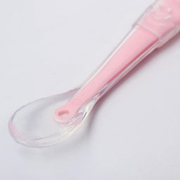 Ложка силиконовая детская Жирафик, цвет розовый - Крошка я фото 4