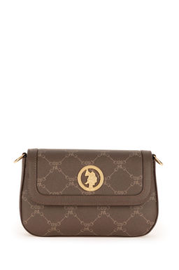 Женская коричневая сумка через плечо Неожиданная скидка в корзине - U.s. polo assn фото 3