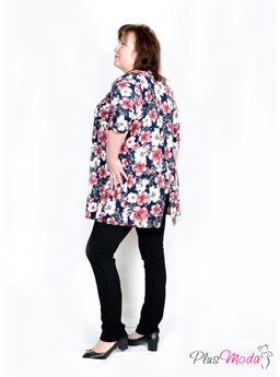 Туника Модель №4 размеры 52-66 - Plusmoda фото 6
