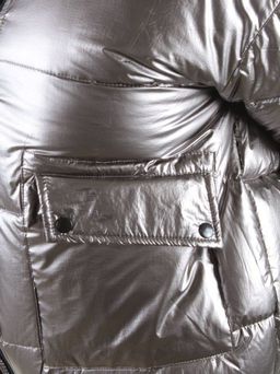 1839 BROWN/SILVER Куртка демисезонная женская LeiBaiYi - Fashion фото 5