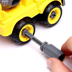 Конструктор винтовой Бетономешалка, с отвёрткой, 24 детали - Simaland фото 4