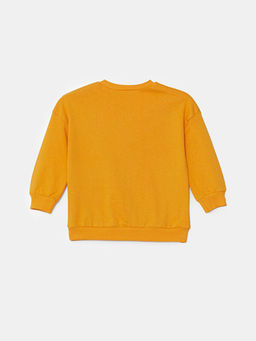 Bisiklet Yaka Bask?l? Erkek Bebek Sweatshirt - Waikiki фото 2