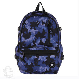 Рюкзак мужской текстильный 199P black blue Sikail