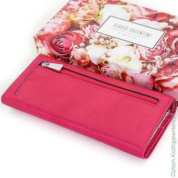 Большой женский кожаный кошелек Sergio Valentini СВ 8142-035 фото 3