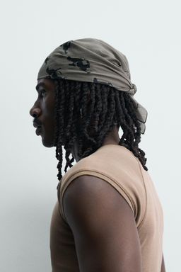 BANDANA ESTAMPADO CABALLOS / Gris - Zara фото 2