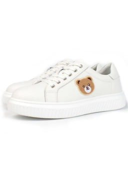 05-SD12-1D WHITE Кроссовки женские (натуральная кожа)