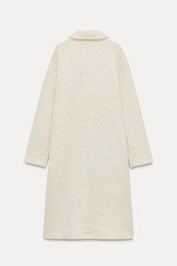 WOOL BLEND KNIT COAT - Zara фото 7