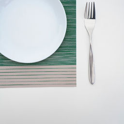 Цена за 12 шт. Салфетка сервировочная на стол Космос, 4530 см, цвет зелёный - Simaland фото 6