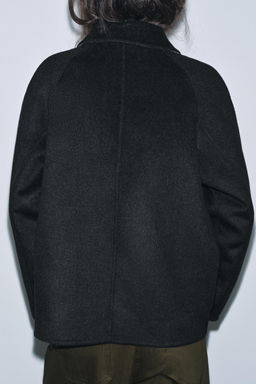 WOOL BLEND JACKET ZW COLLECTION - Zara фото 8