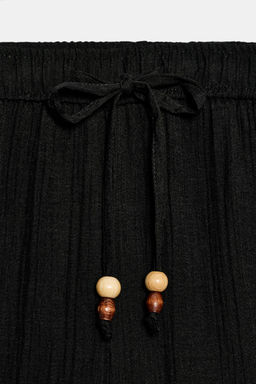PANTAL?N BARREL R?STICO / Negro - Zara фото 8