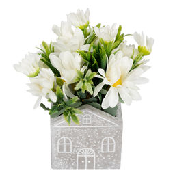 Искусственное растение Blumentag UTF-04 Растение искусственное в кашпо 12 х 20 см 6 х 1 шт. 01  фото 3