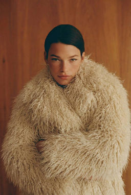 Куртка Лама (бежевая) 2488