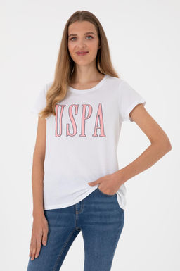 Kad_n Beyaz Bisiklet Yaka Ti__rt Sepette S_rpriz _ndirim