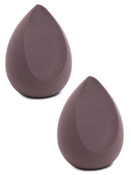 Набор спонжей для макияжа 2 шт, шоколад - Nj фото 2