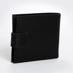 Кошелёк на кнопке, TEXTURA, цвет чёрный  фото 2