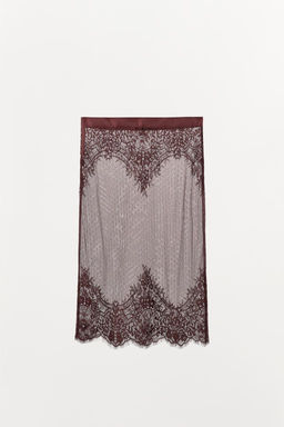 LACE MIDI SKIRT - Zara фото 3
