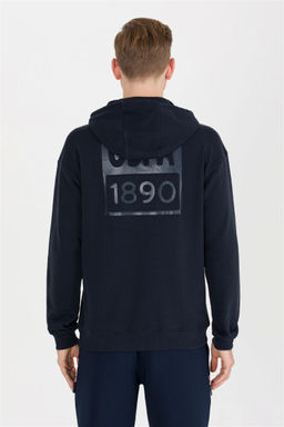 U. S. Polo Assn Мужская темно-синяя комфортная толстовка с капюшоном - U.s. polo assn фото 11