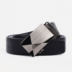 Ремень мужской, ширина 3,5 см, автомат, цвет чёрный