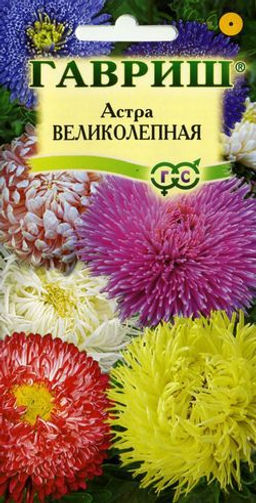 Астра Великолепная, смесь сортов 0,3гр.(г)