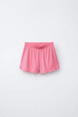 CONJUNTO CAMISETA Y BERMUDA RAYAS / Rosa - Zara фото 4
