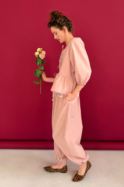 Брюки АЛАДДИН112/04/Пудровый - M&G all natural фото 4