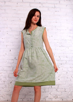 ПЛАТЬЕ ПЛ539 МЕНТОЛ - Assana фото 4