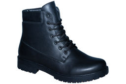 Ботинки мужские из натуральной кожи НАТУРАЛЬНЫЙ МЕХ