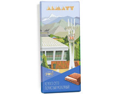 НОВИНКА/ Almaty пористый молочный" 80гр/Рахат