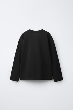 CAMISETA LISA / Negro - Zara фото 2