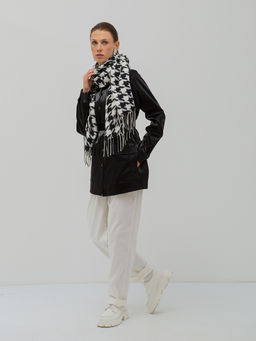 В составе шерсть. Большой теплый двусторонний палантин - Tantino фото 2