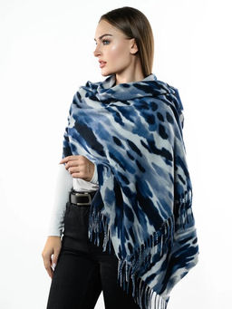 Яркий палантин с анималистичным принтом - Pretty mania фото 3