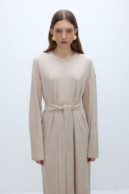 Платье Pirs 5672 светло-бежевый  фото 7