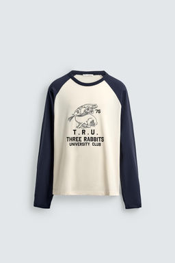 COLOUR BLOCK RABBIT T-SHIRT - Zara фото 7