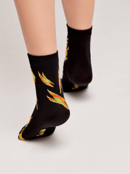 Цена за 2 пары CONTE-KIDS ВЕСЕЛЫЕ НОЖКИ черный