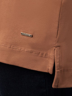 VILATTE / Джемпер из премиального хлопка с эластаном  фото 3