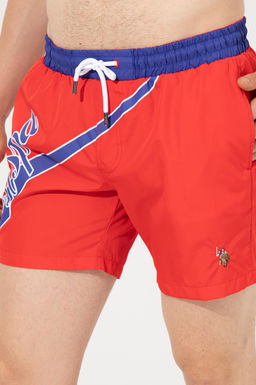 Мужские плавки U.S. Polo Assn красные  фото 8