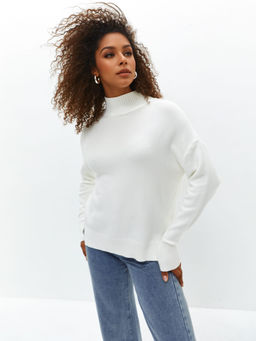 Свитер Дейн (белый) One Size - Nadi bordo фото 8