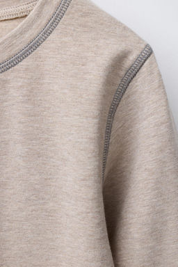 2-PACK OF OVERLOCK CONTRAST T-SHIRTS - Zara фото 4