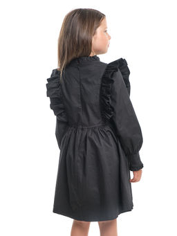 Платье черное нарядное для девочки 33-24251 черный - Mini maxi фото 4