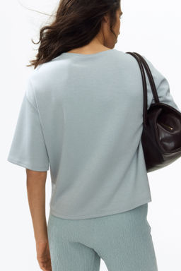 Top boxy en punto - H&m фото 6