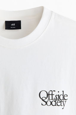 Camiseta con motivo estampado Loose Fit - H&m фото 13