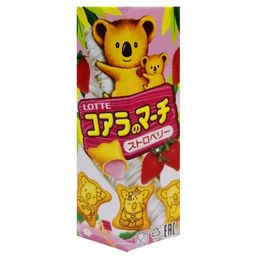 Печенье Koalas March с клубничной начинкой, Китай, 37 г Акция