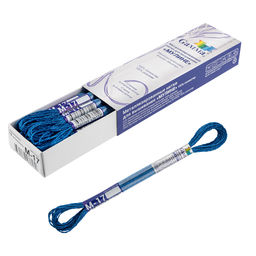 Нитки для вышивания Gamma мулине NM металлик 100% полиэстер 12 x 8 м