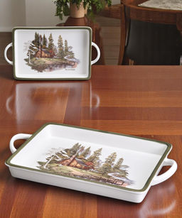 БЛЮДО С РУЧКАМИ LEFARD FAMILY HOUSE ПРЯМОУГ. 35,5*20*4 СМ фото 7