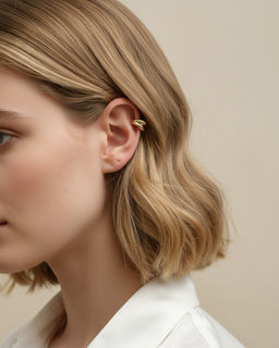 Серьги - кафф