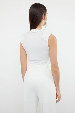 Beyaz Inci Aksesuarl? Orme Body TPRSS24BD00025 - Trendyolmilla фото 5