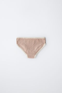 6-14 A?OS/ PACK SEIS BRAGUITAS TOPOS / Multicolor - Zara фото 4